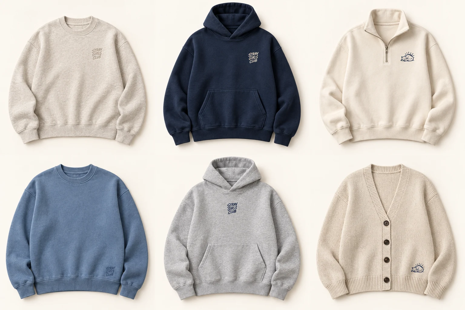 After Hours Hoodie, washed-navy hoodie design